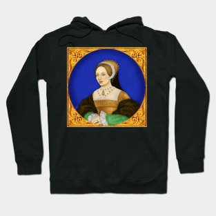 Digital portrait of Katherine Howard Hoodie